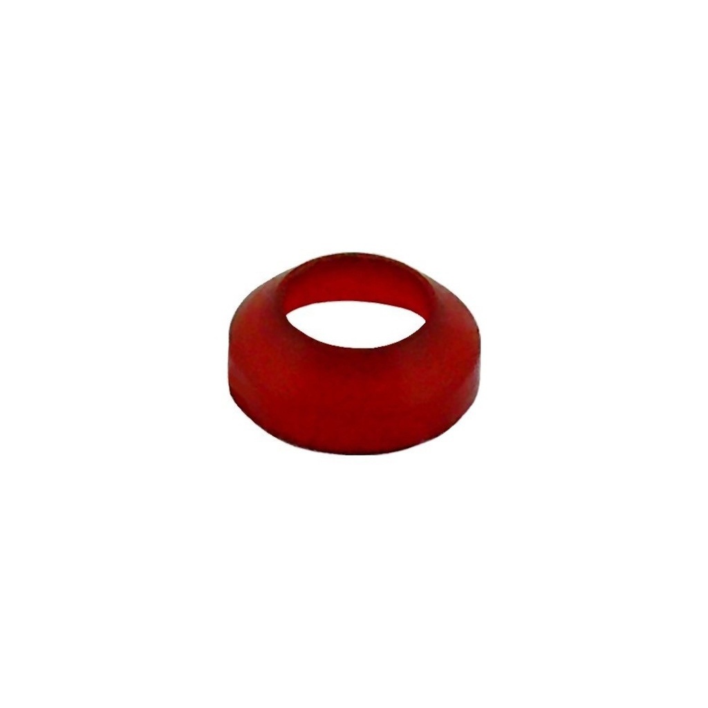 Nylon Flare Fitting Washer for Cold Plate Fittings - 5/16 in. (Red) - 25 ct.