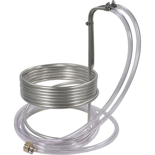 Stainless Steel Immersion Wort Chiller