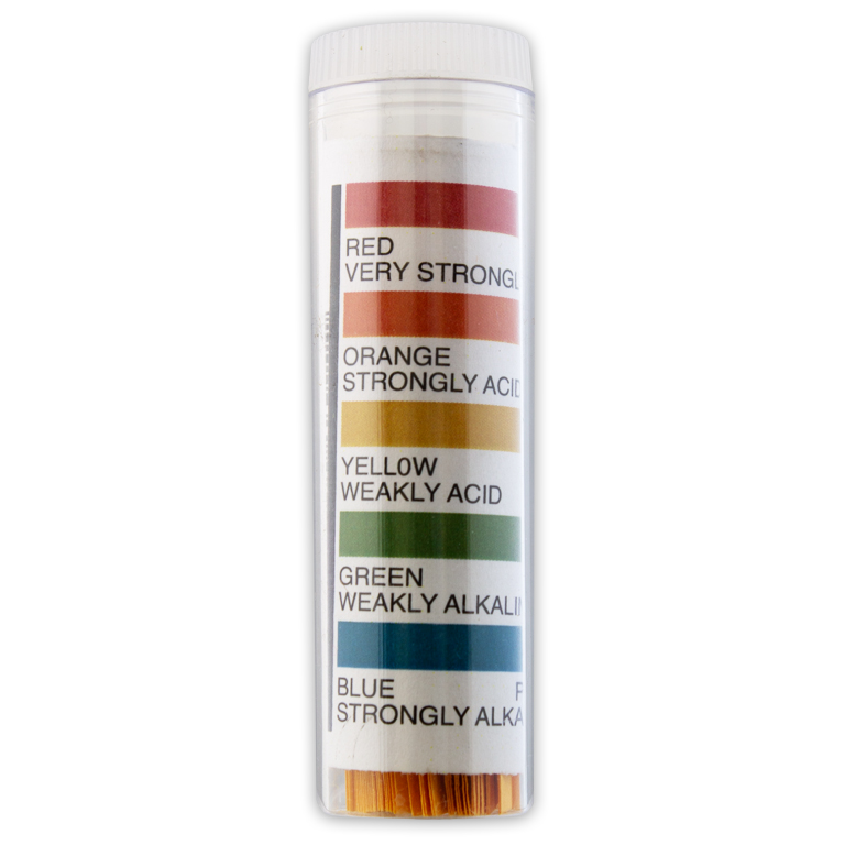 Universal pH Strips with 2.0 - 10.0 Range - 100 Strips
