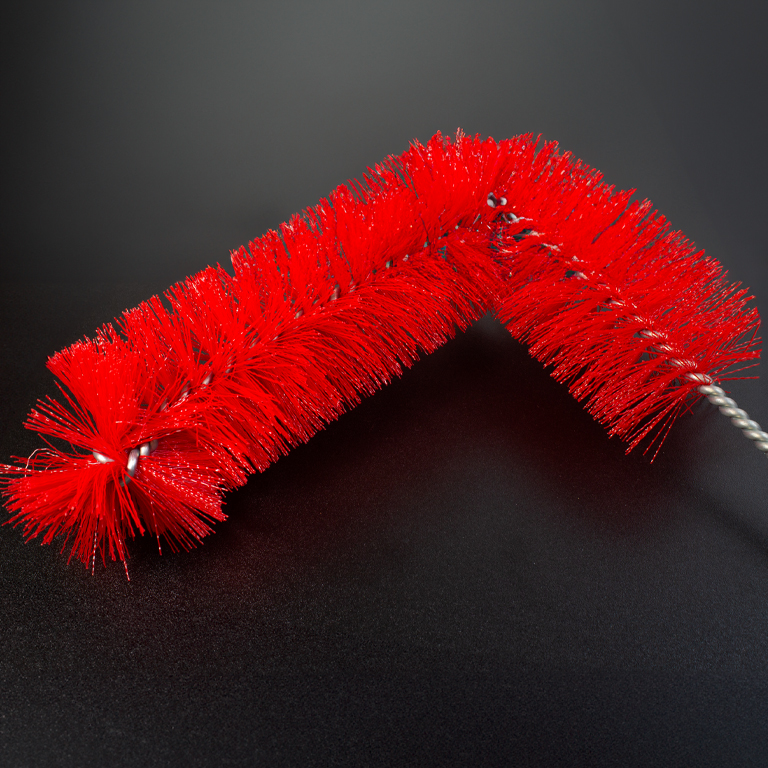 Carboy Brush, Soft RED Bristles, Good for PET Carboys
