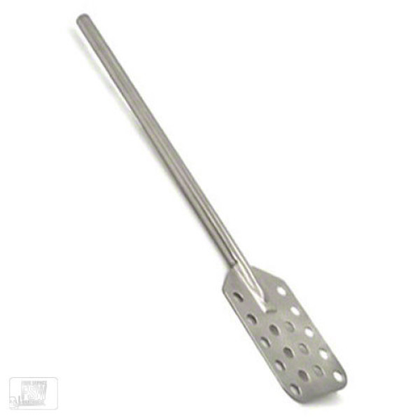 30 in. Stainless Steel Mash Paddle with Holes