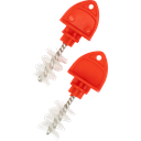 Draft Beer Faucet Plug and Brush for Intertap / Perlick / Nukatap - 2 Count