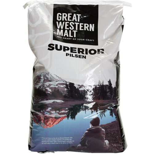 Great Western Superior Pilsen Malt (55 lb. Bag)