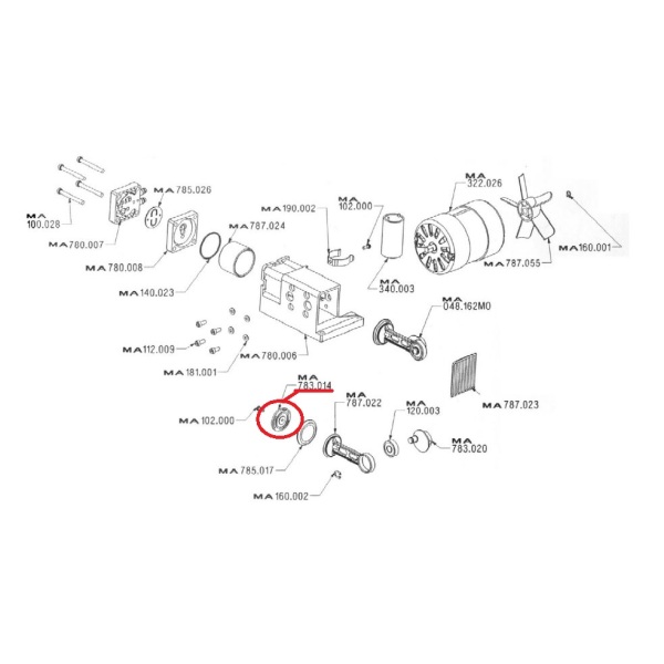 Replacement Connecting Rod Washer for Enolmaster/Enolmatic Motors
