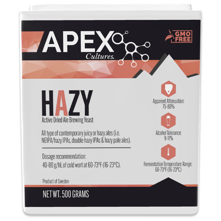 Hazy Ale - APEX Cultures Dry Yeast - 500 g