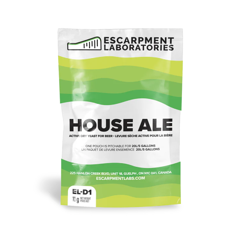 House Ale EL-D1 Dry Yeast by Escarpment Labs