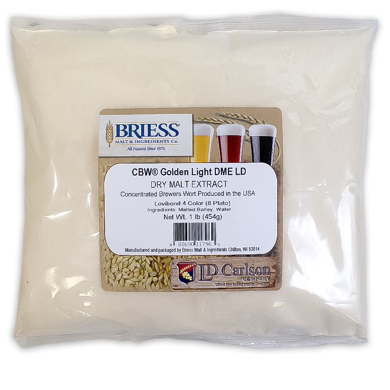 1 lb. Briess Golden Light Dry Malt Extract (DME)