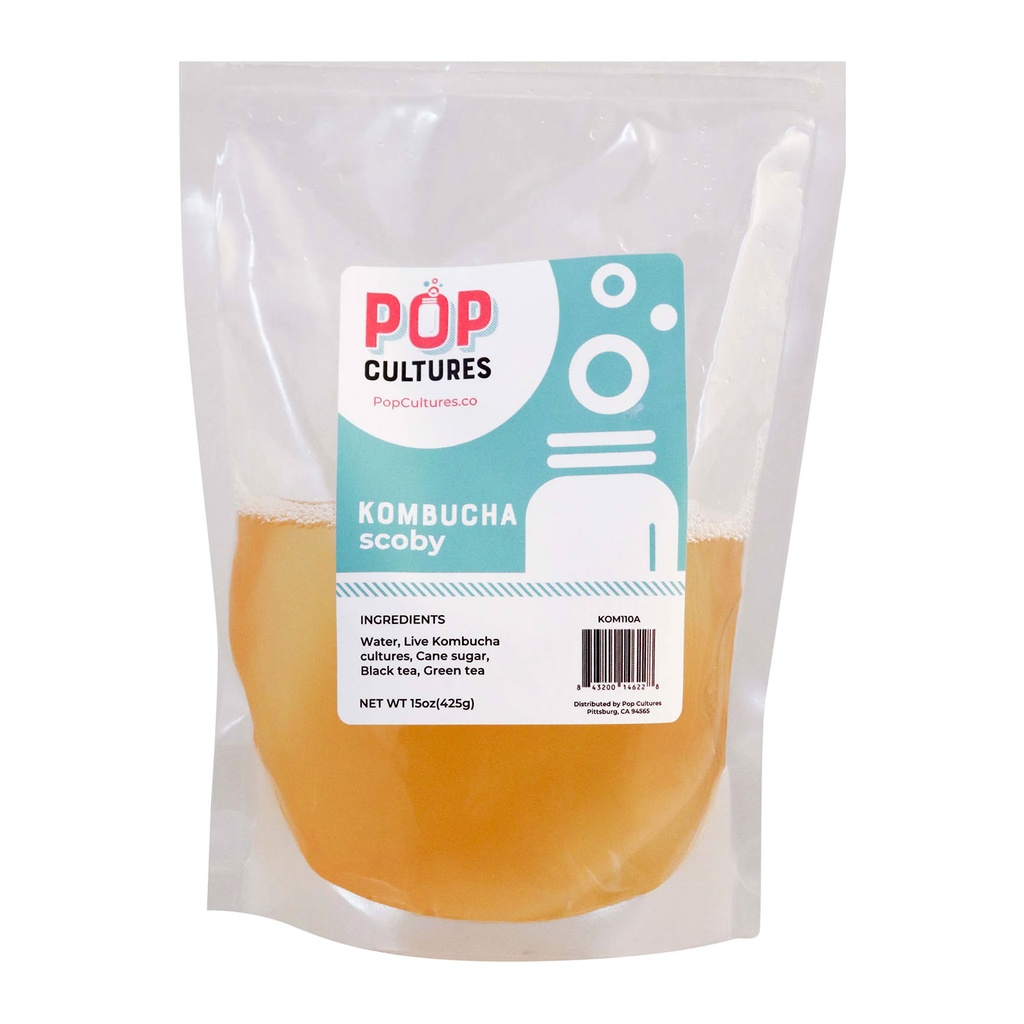 Kombucha SCOBY Starter Culture by Pop Cultures