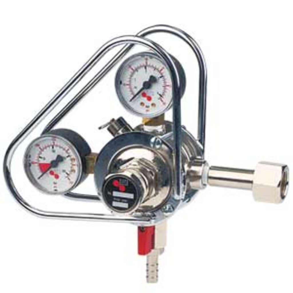 Micro Matic CO2 Regulator Gauge Cage
