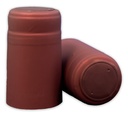 Burgundy Shrink Caps for Wine Bottles - Pack of 30