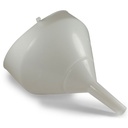 10 in. Nylon Funnel with Splash Guard & Strainer