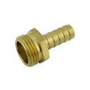 Brass Hose Barb - 3/8 in. Barb x 3/4 in. Male Garden Hose
