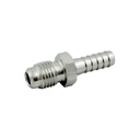 Hose Stem - 1/4 in Barb x 1/4 in MFL - Stainless Steel
