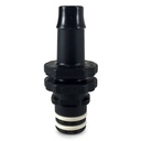Quick Connect 3/8 in. Barb X Male (black) - Kent Systems