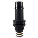Quick Connect 1/2 in. Barb X Male (black) - Kent Systems