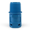 Quick Connect 1/4 in. NPT X Female shut-off (blue) - Kent Systems