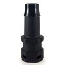 Quick Connect 1/2 in. Barb X Female (black) - Kent Systems