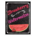 Strawberry Watermelon Wine Labels - 30 Pack