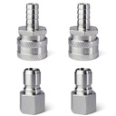 Quick Disconnect Kit for Plate & Counterflow Chillers - Stainless Steel