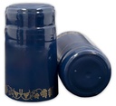 Blue with Gold Grapes Shrink Caps for Wine Bottles - 500 Count