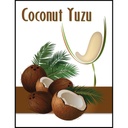 Coconut Yuzu Mist Self Adhesive Lables, 30 pk
