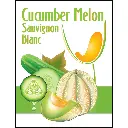 Cucumber Melon Mist Self Adhesive Lables, 30 pk
