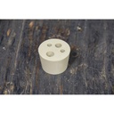 Anvil 4 Hole Stopper, #7 for Carboys