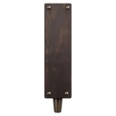 Rustic Wood Tap Handle with Brass Finish – Classic Draft Faucet Knob