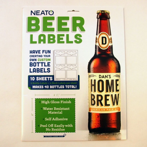 Beer Bottle Labels