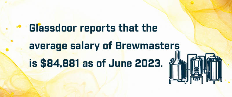 average salary of Brewmasters